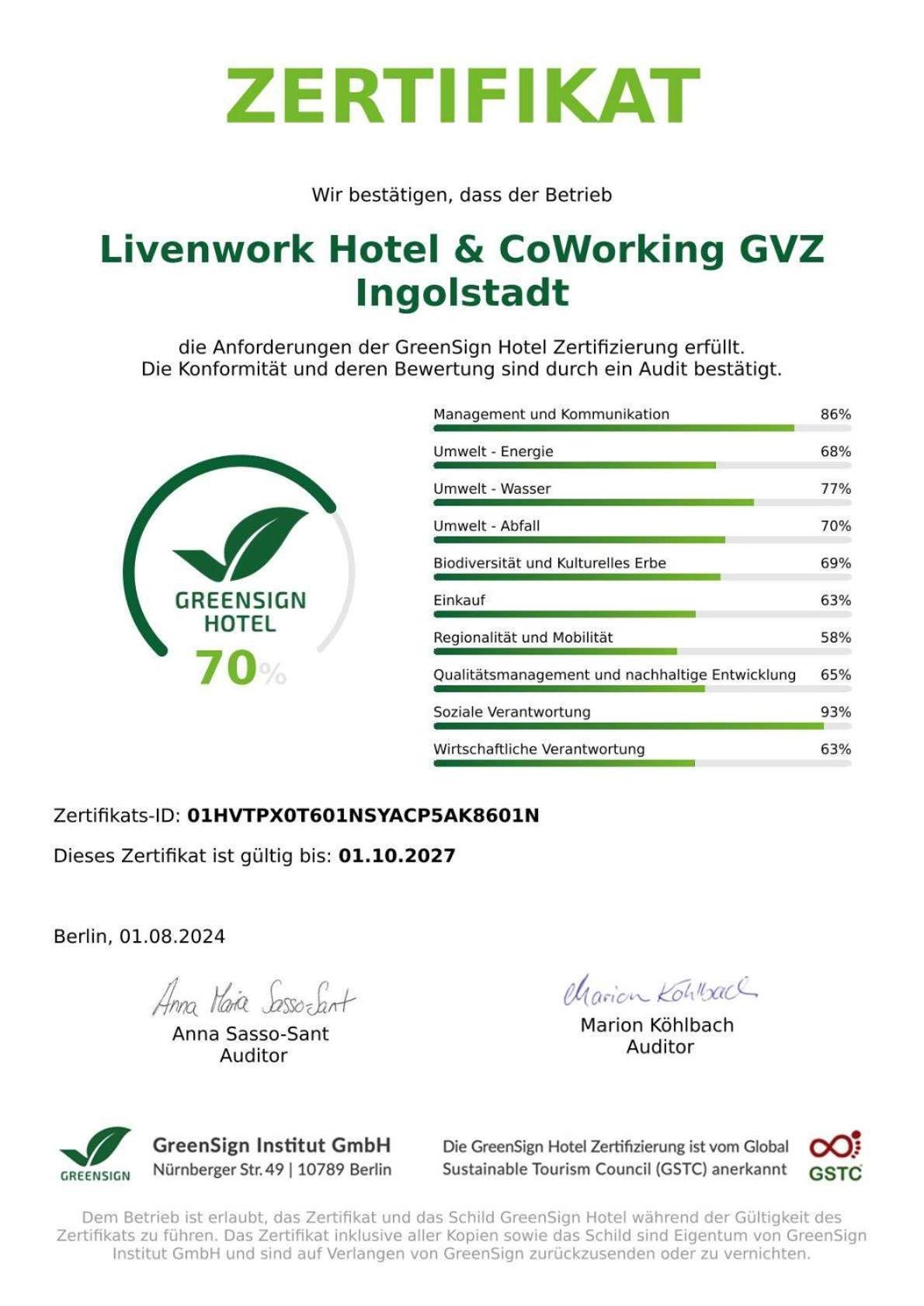 Livenwork Hotel & Coworking Gvz Ingolstadt Ngoại thất bức ảnh
